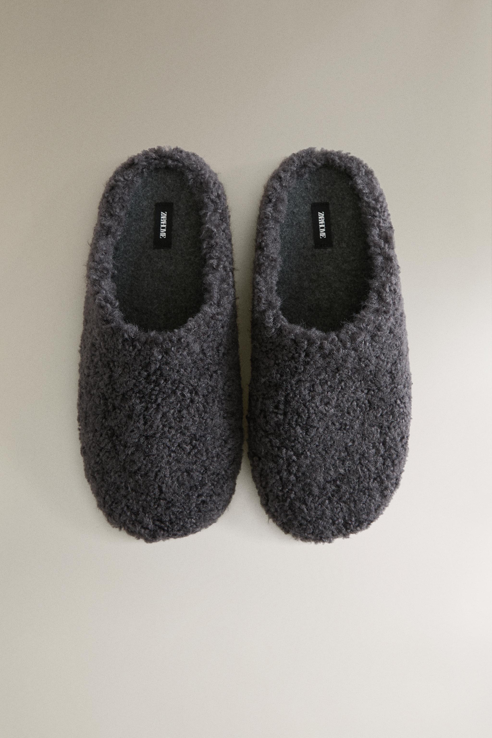 MULES EFFET PEAU DE MOUTON